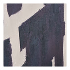 Edna Canvas Print with hand painted details — Beige / Blue