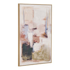 Inez Canvas Print with hand painted details — Sand beige