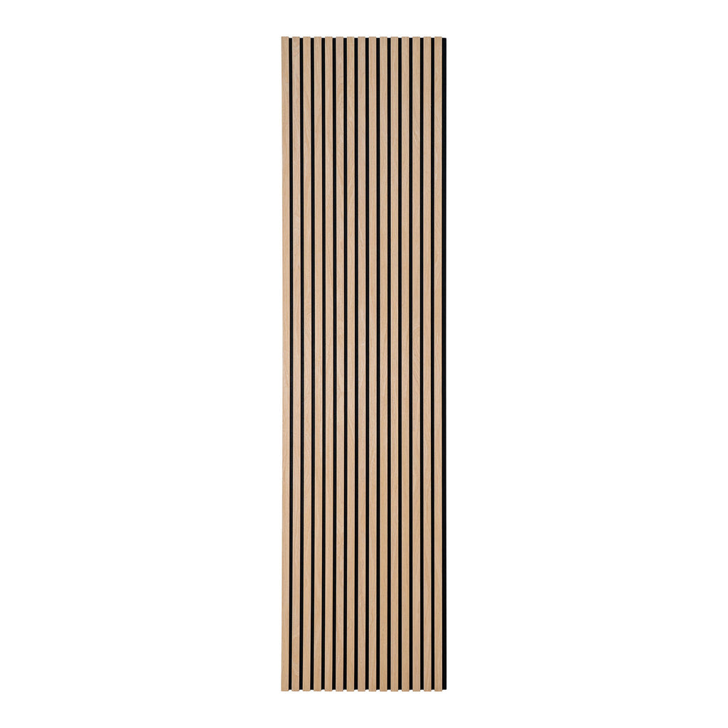 Acoustic Panel, Natural oak look, 240x60 cm