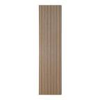 Acoustic Panel, Natural oak look, 240x60 cm