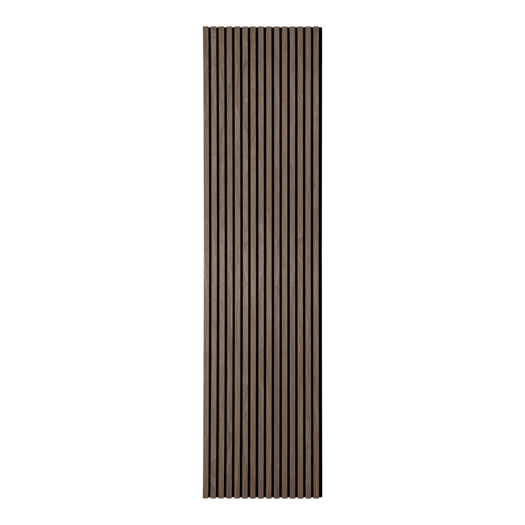 Acoustic Panel, Walnut look, 240x60 cm