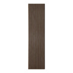 Acoustic Panel, Walnut look, 240x60 cm
