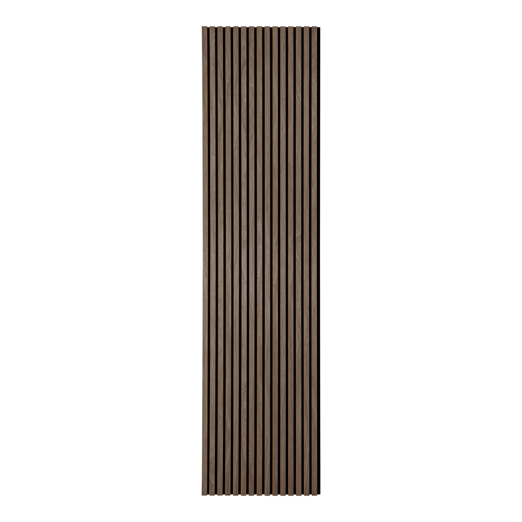 Acoustic Panel, Walnut look, 240x60 cm