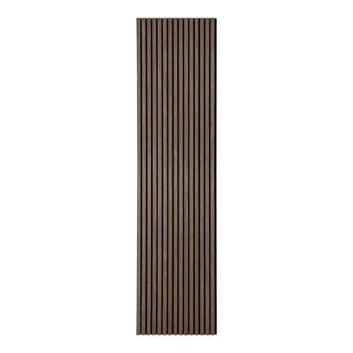 Acoustic Panel, Walnut look, 240x60 cm
