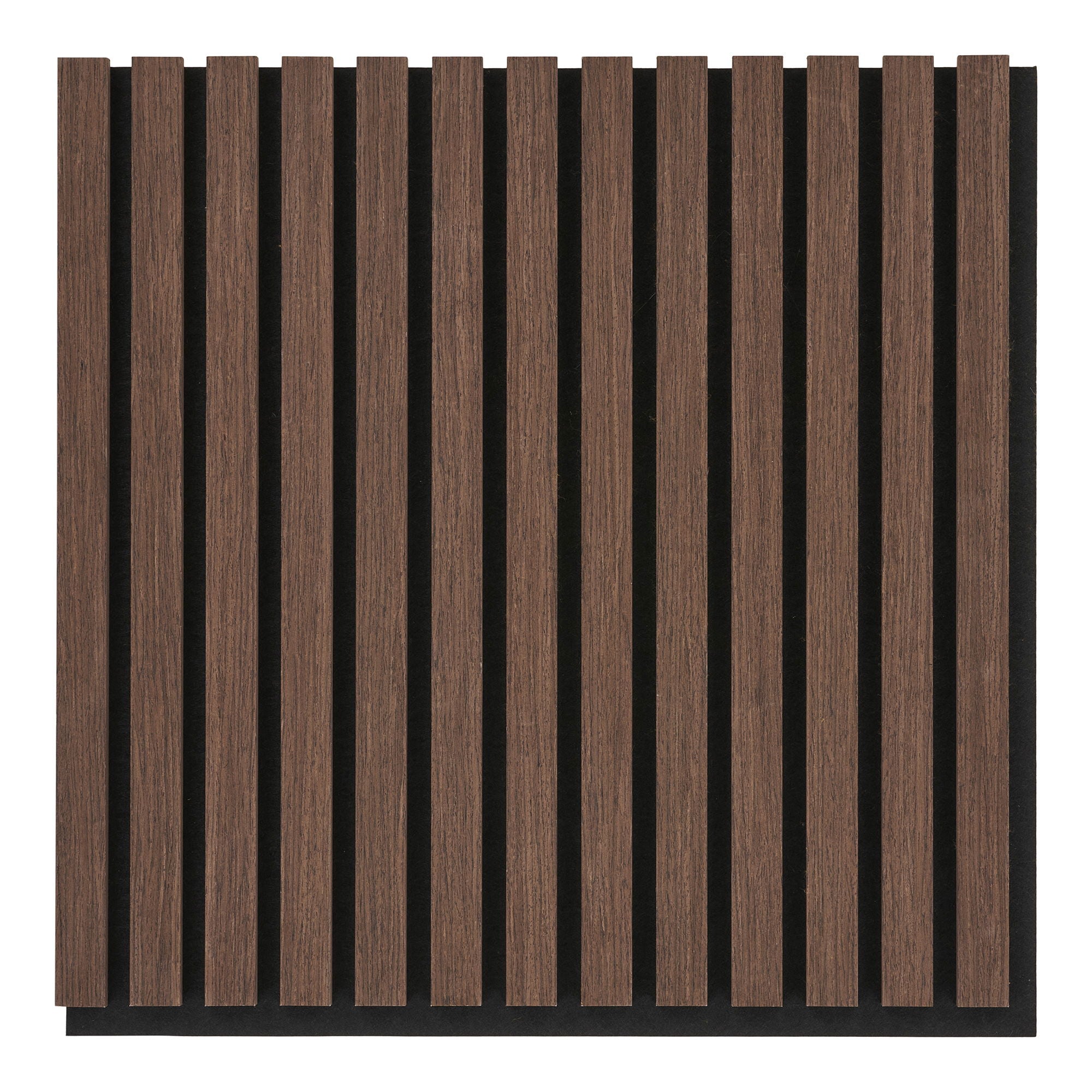 Acoustic Panel - Acoustic panel, wood veneer, walnut, walnut look 520x520x22 mm (set of 2)