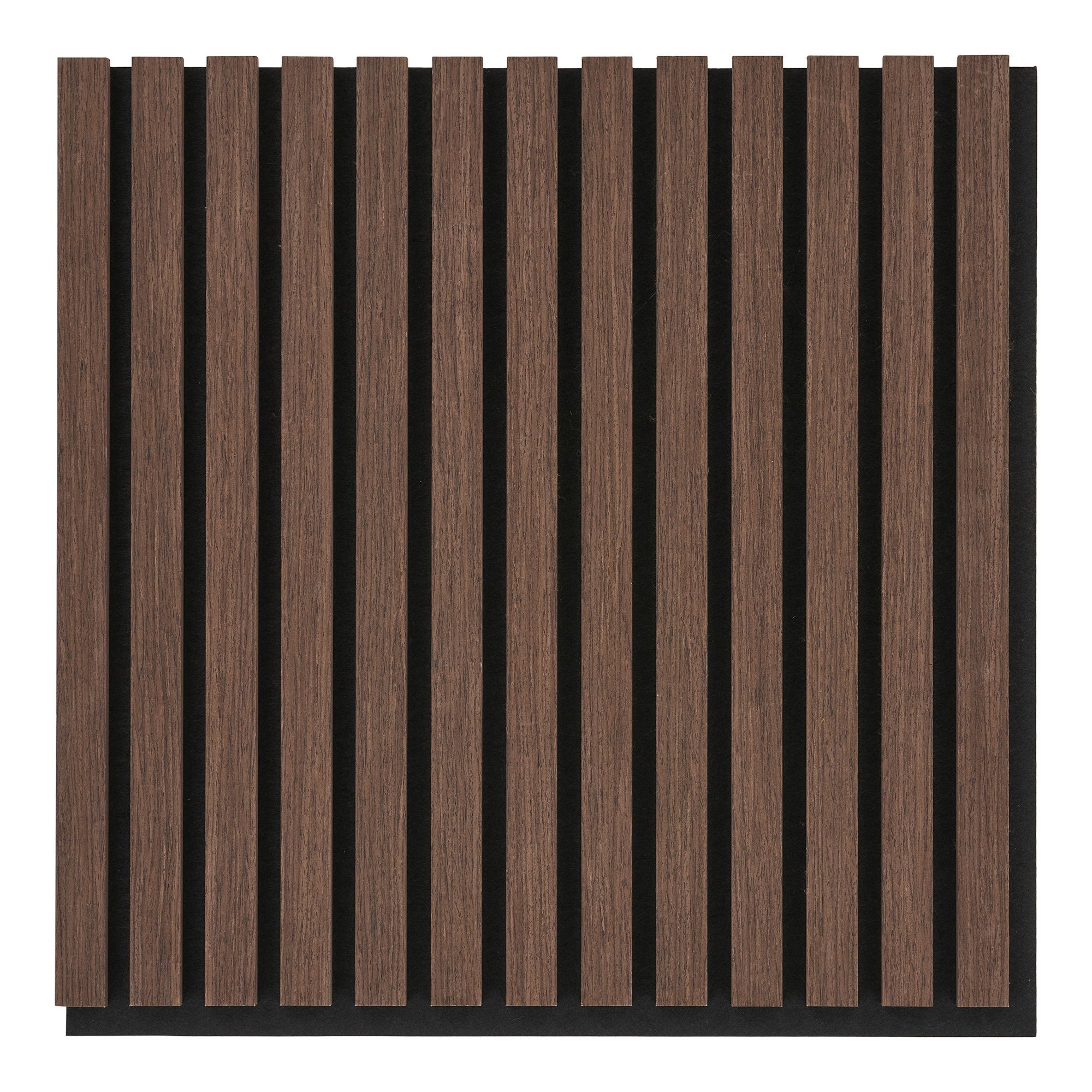 Acoustic Panel, Walnut look, 52x52 cm