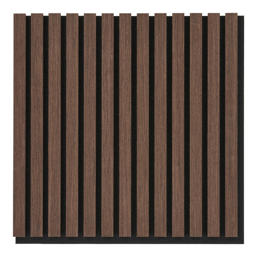 Acoustic Panel, Walnut look, 52x52 cm