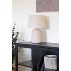 Croft Table Lamp — Stone