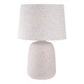 Croft Table Lamp — Stone