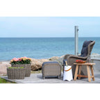 Bristol LED Wine cooler - Wine cooler with strap, rechargeable, white