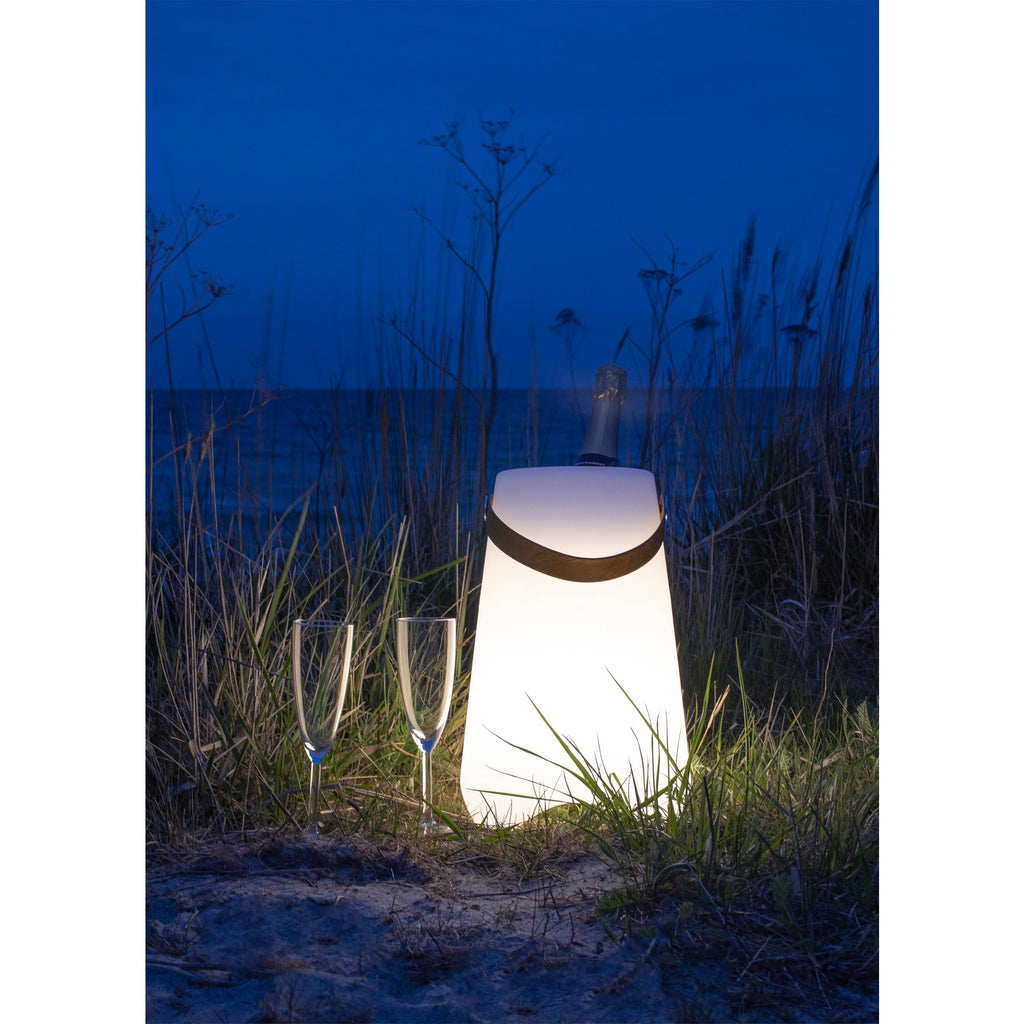 Bristol LED Wine cooler — White