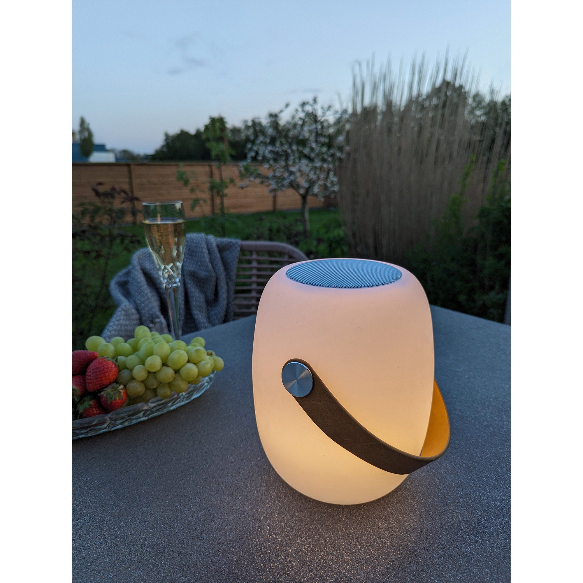 Cardiff LED Lamp — White