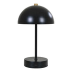Holt Table Lamp - Table lamp, rechargeable, metal, black/brass