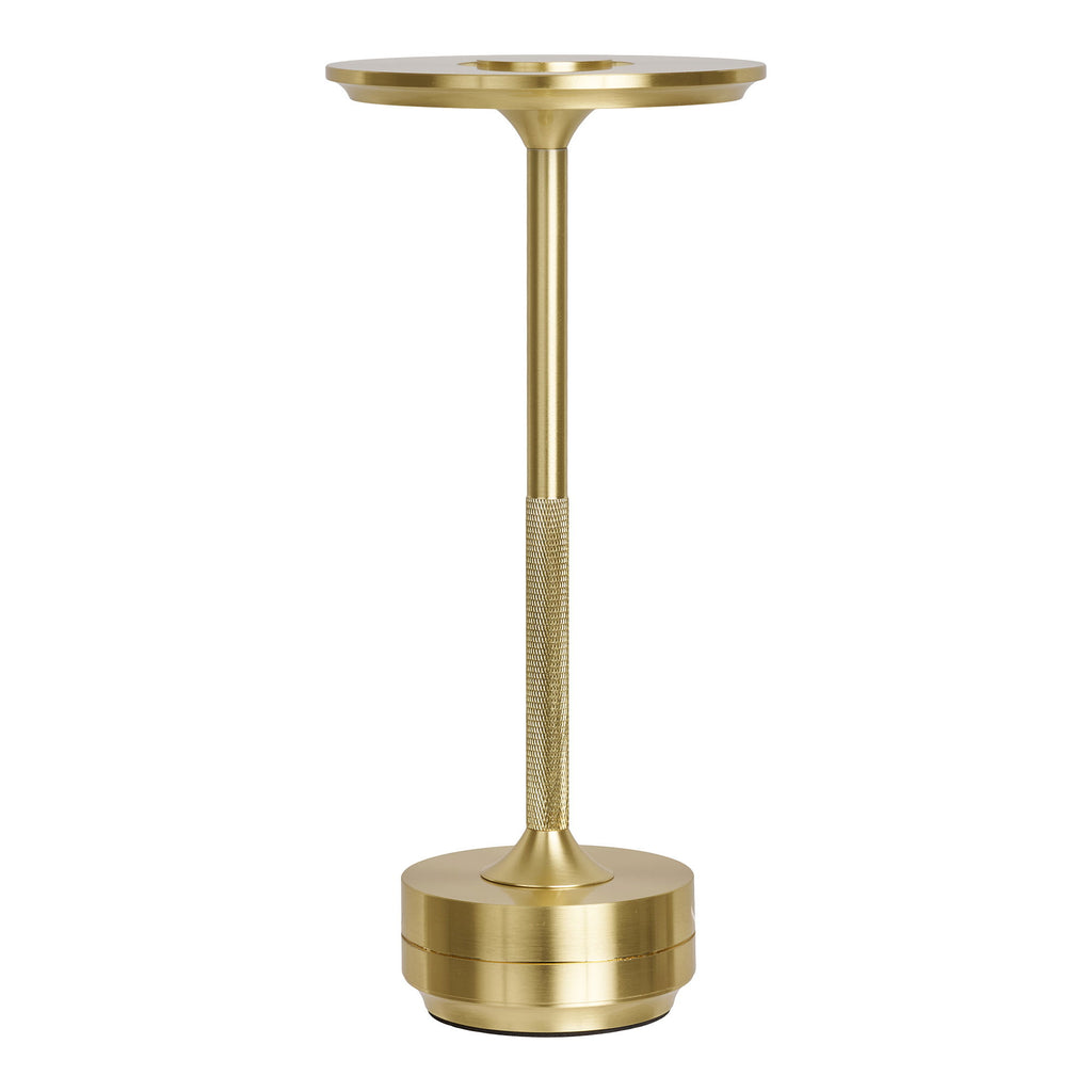 Lyneham Table Lamp  - Table lamp, rechargeable, metal, brass