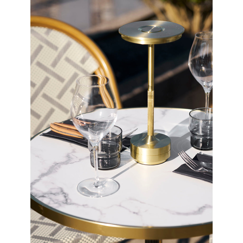 Lyneham Table Lamp  - Table lamp, rechargeable, metal, brass