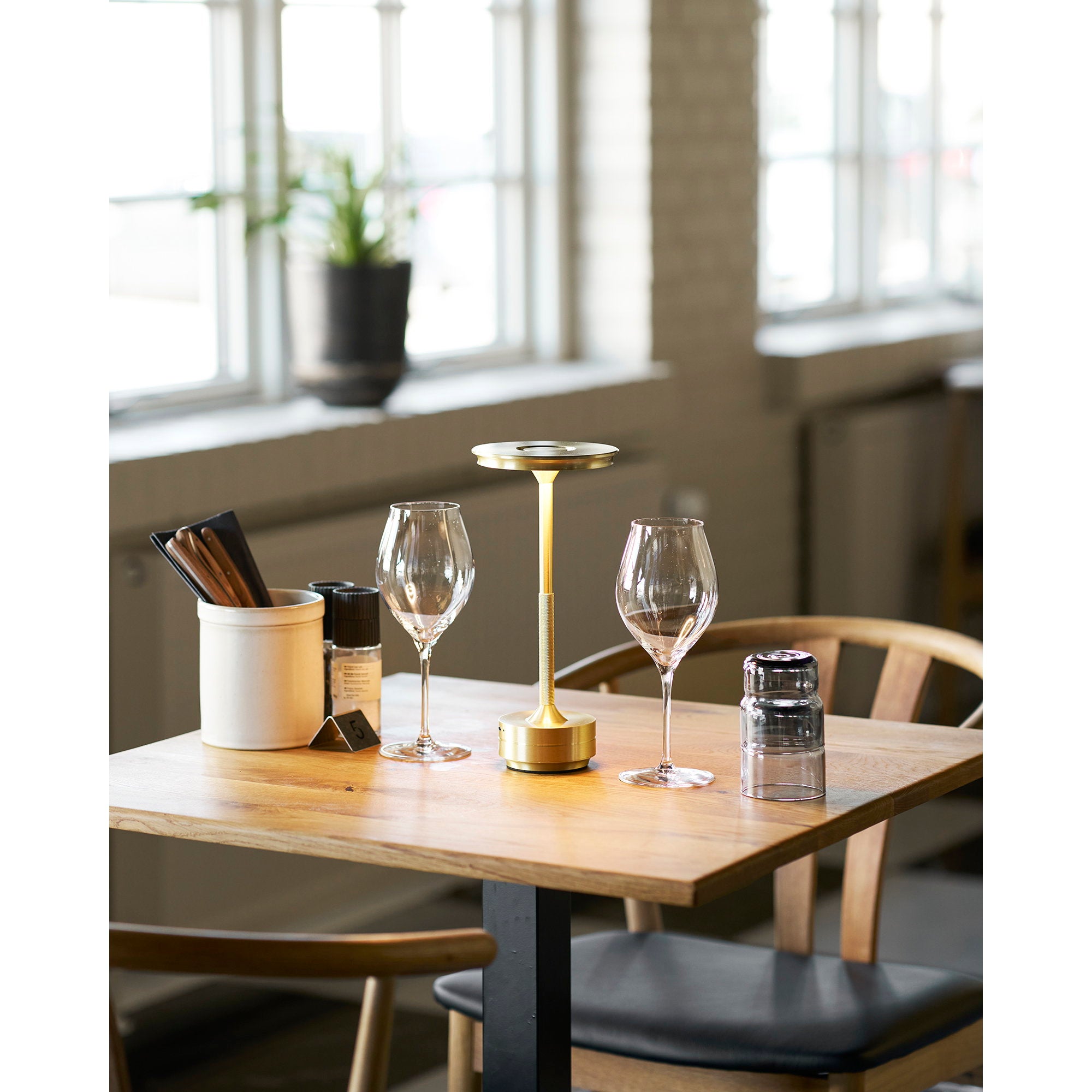 Lyneham Table Lamp — Brass