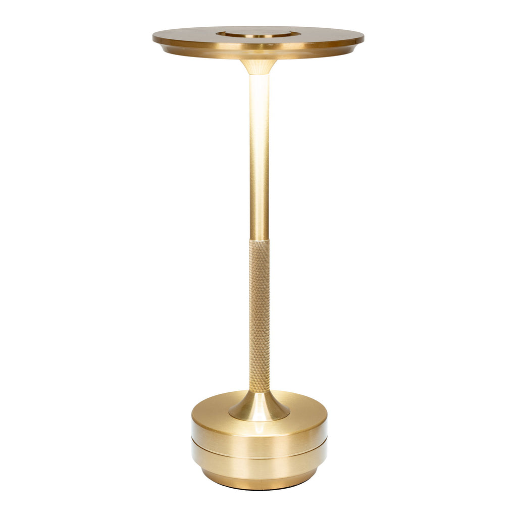 Lyneham Table Lamp  - Table lamp, rechargeable, metal, brass