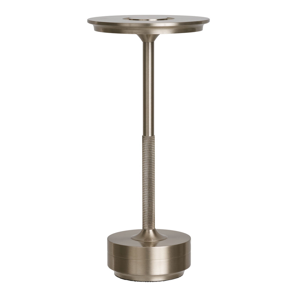 Lyneham Table Lamp  - Table lamp, rechargeable, metal, silver