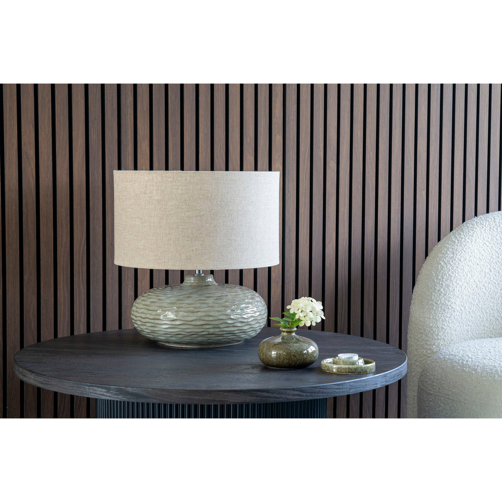 Oldham Table Lamp - Table lamp, ceramic, green