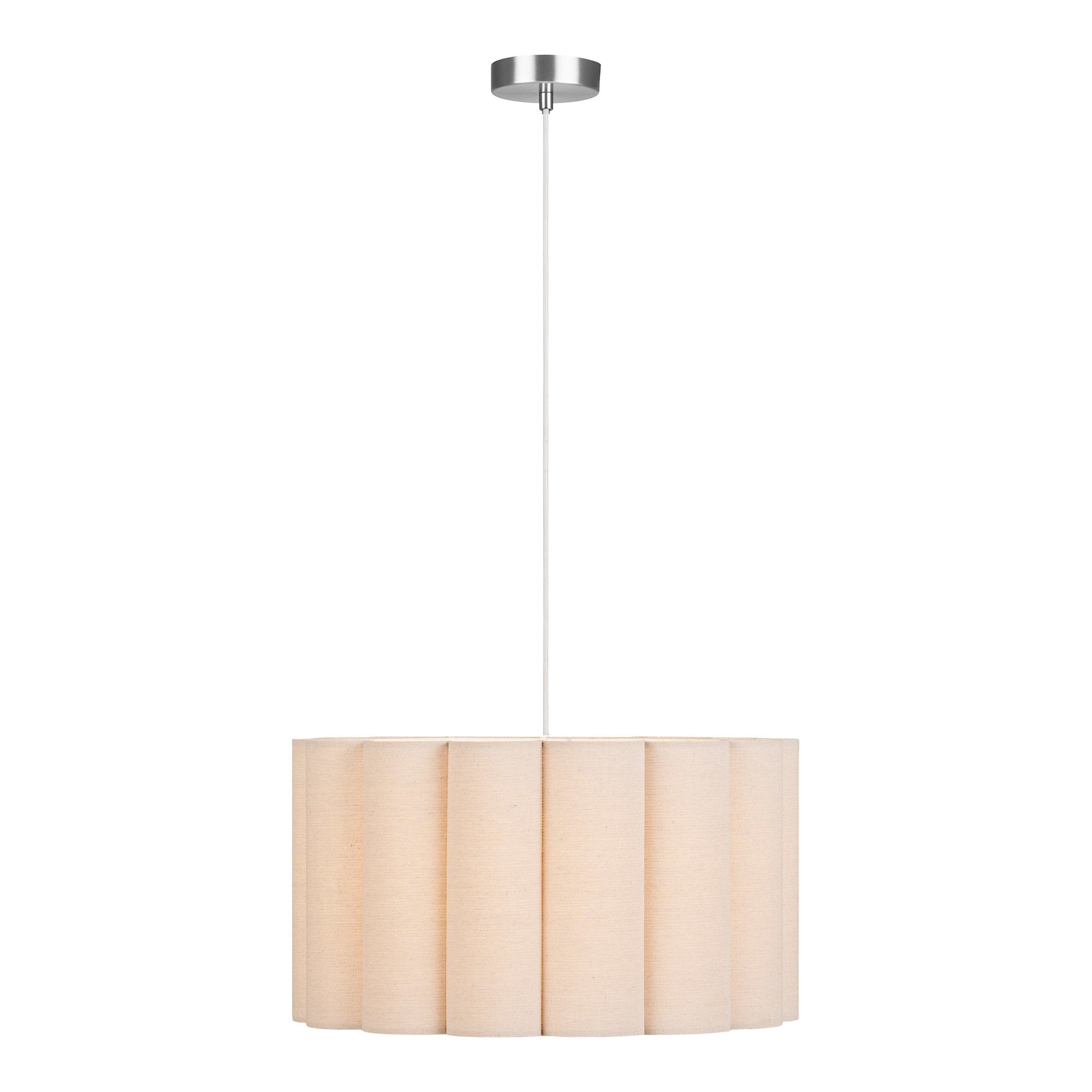 Watton Pendant — Beige / Grey