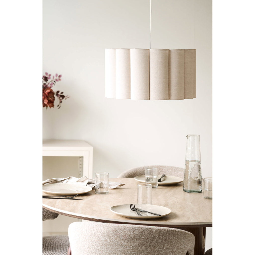 Watton Pendant — Beige / Grey