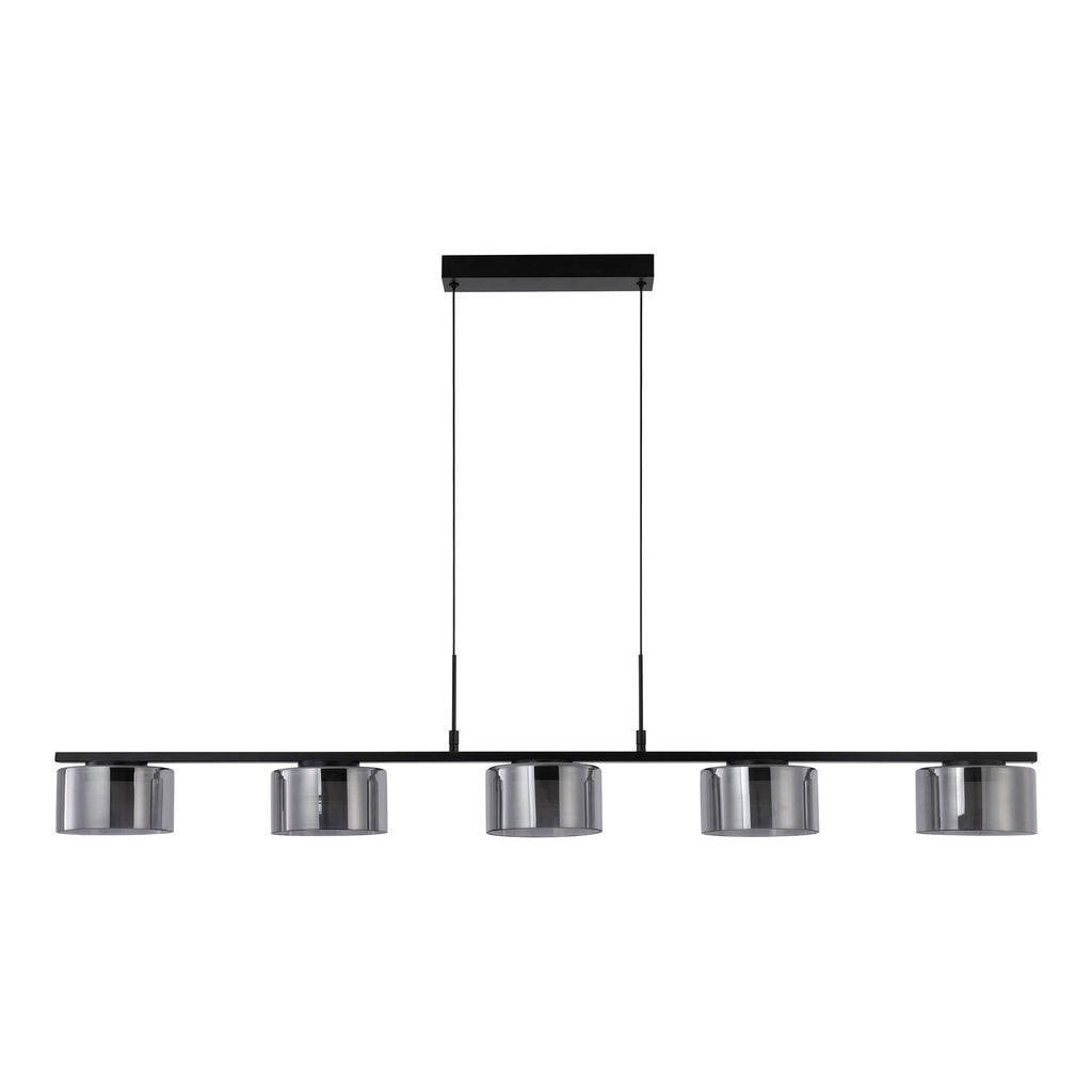 Cholet Pendant — Black / Clear