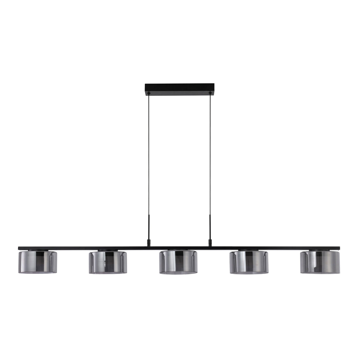 Cholet Pendant — Black / Clear
