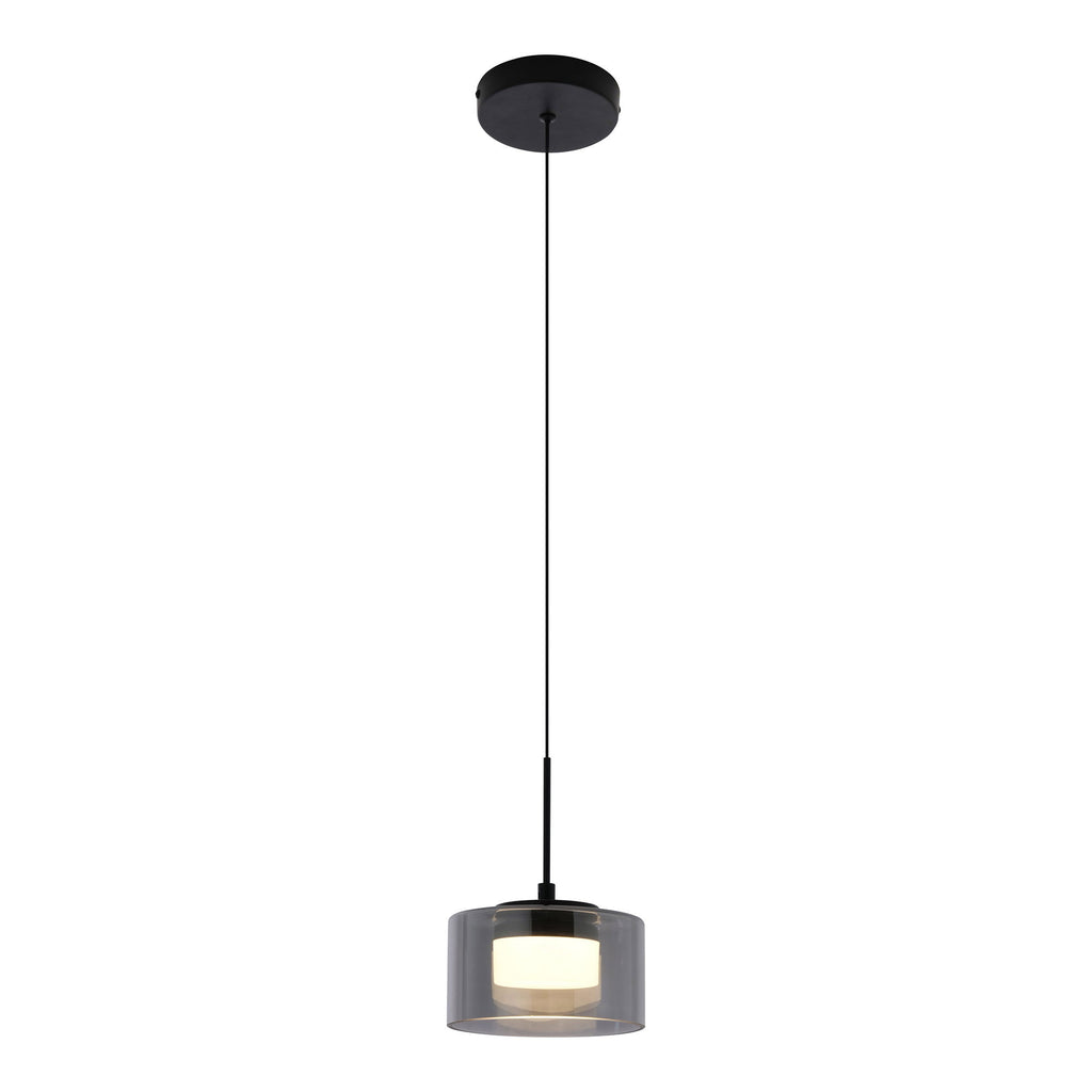 Cholet Pendant — Black / Clear