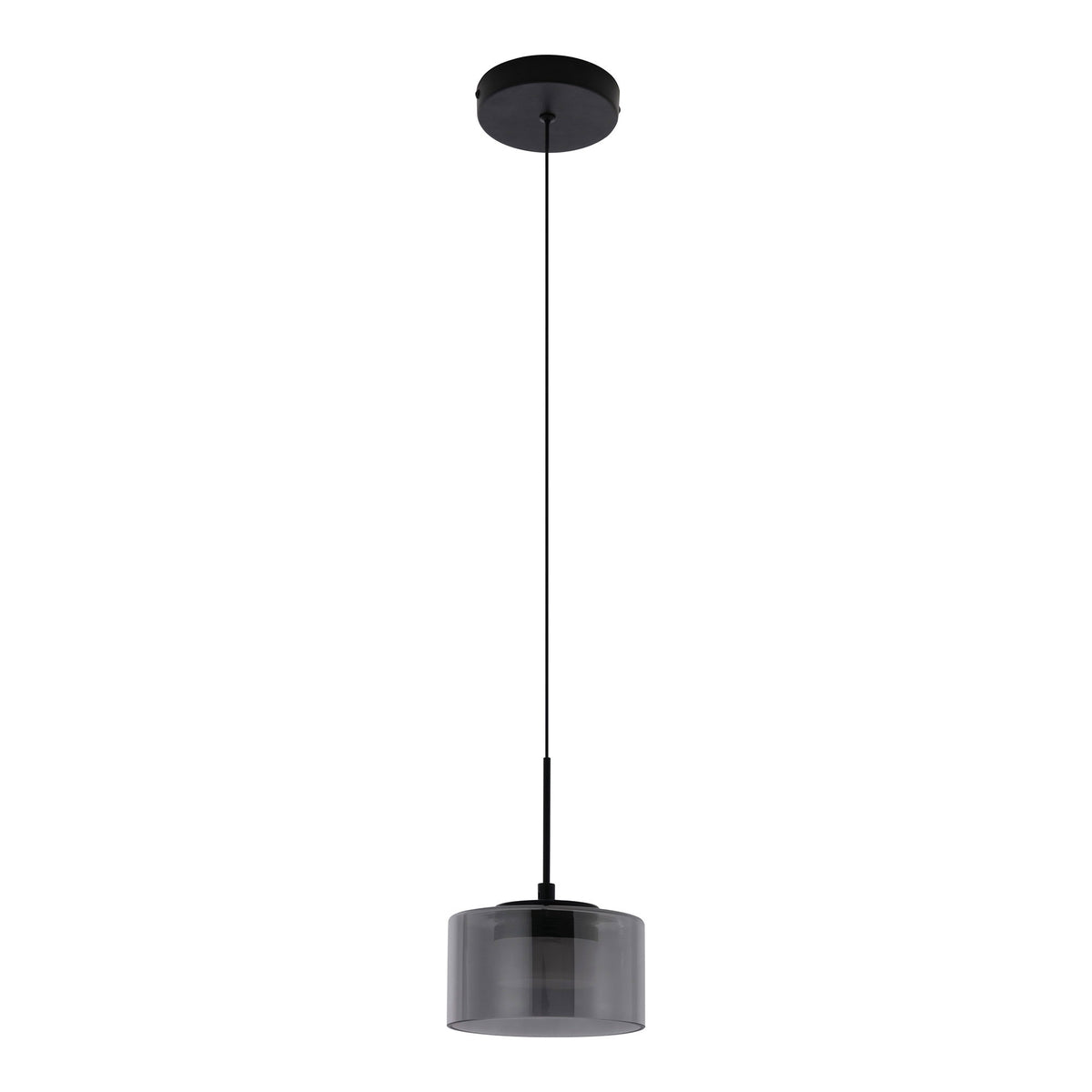 Cholet Pendant — Black / Clear