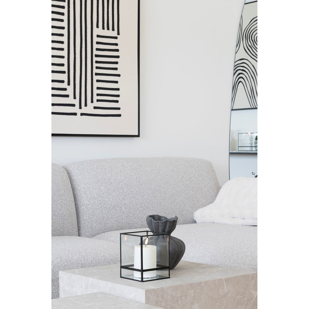 Hurricane Candle Holder — Black