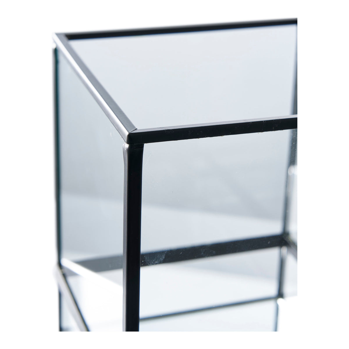 Hurricane Candle Holder — Black