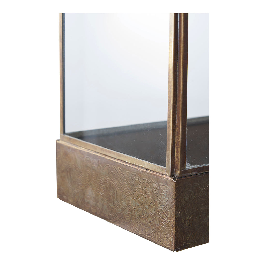 Manali Lantern — Antique brass look