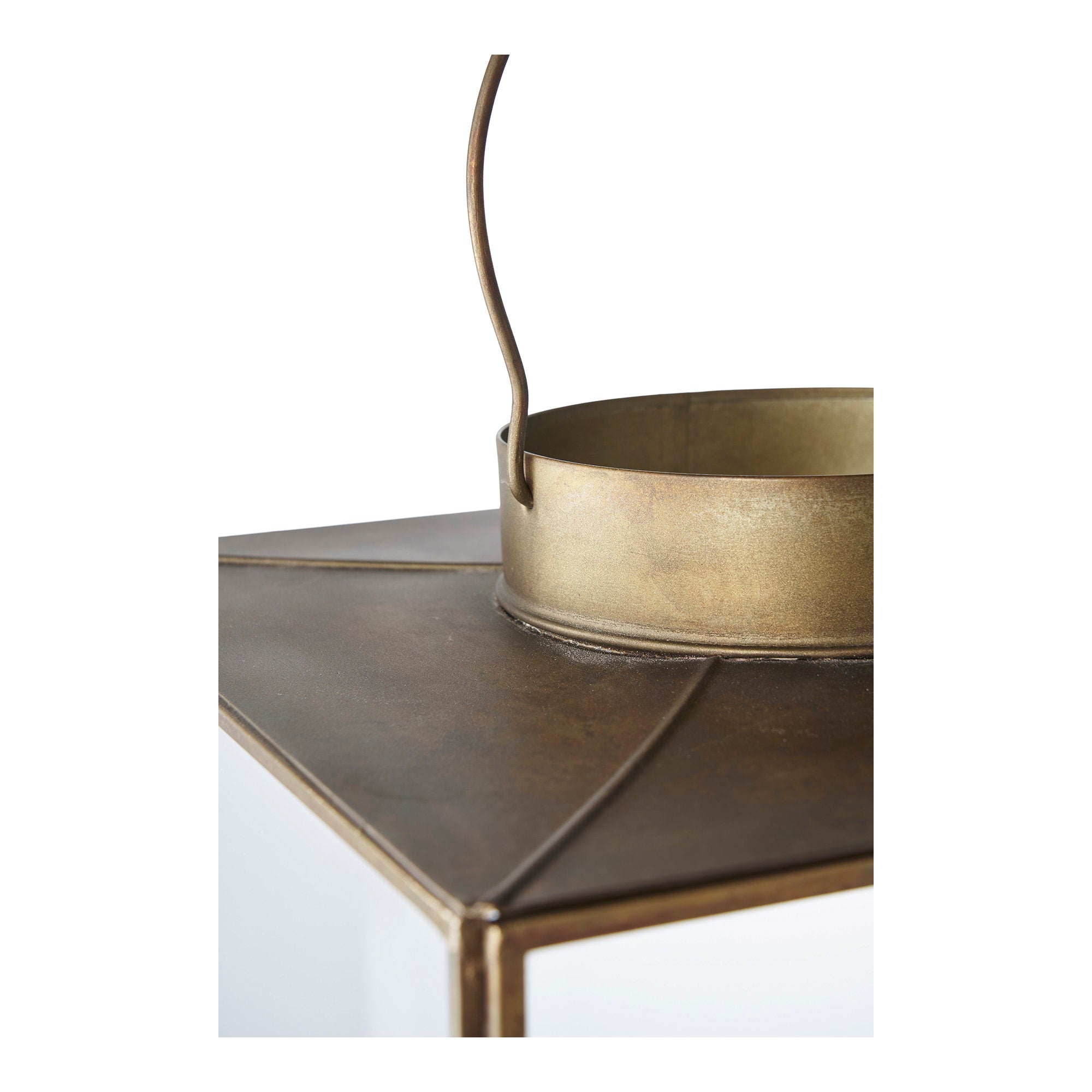 Mohali Lantern — Antique brass look