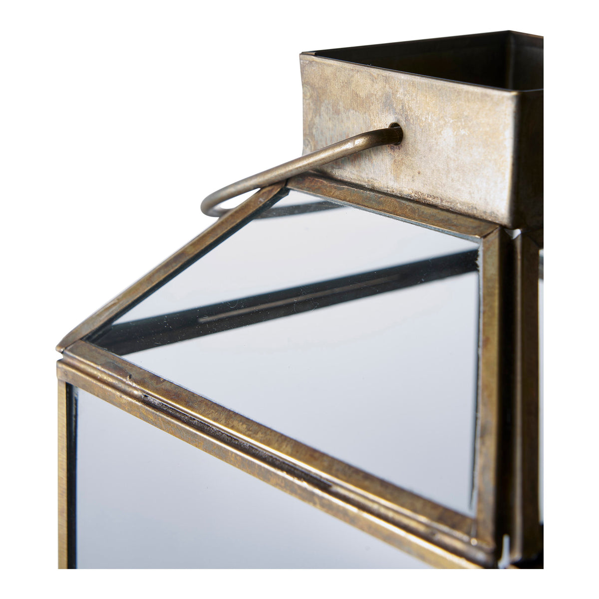 Mysore Lantern — Antique brass look