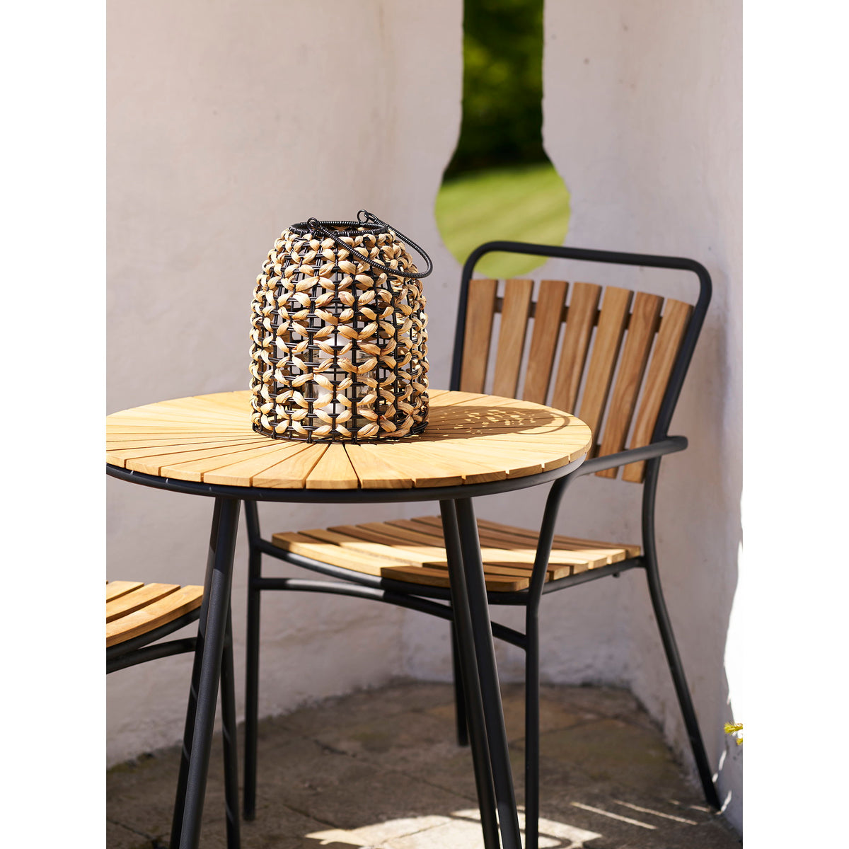 Pinto Lantern — Natural / Black