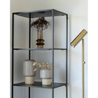 Paris Floor Lamp — Brass