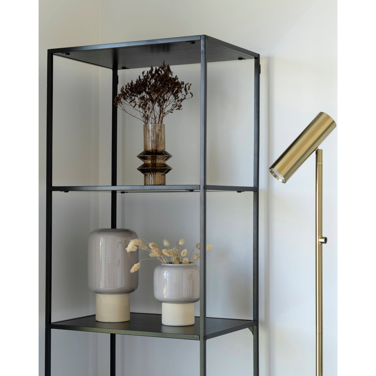 Paris Floor Lamp — Brass