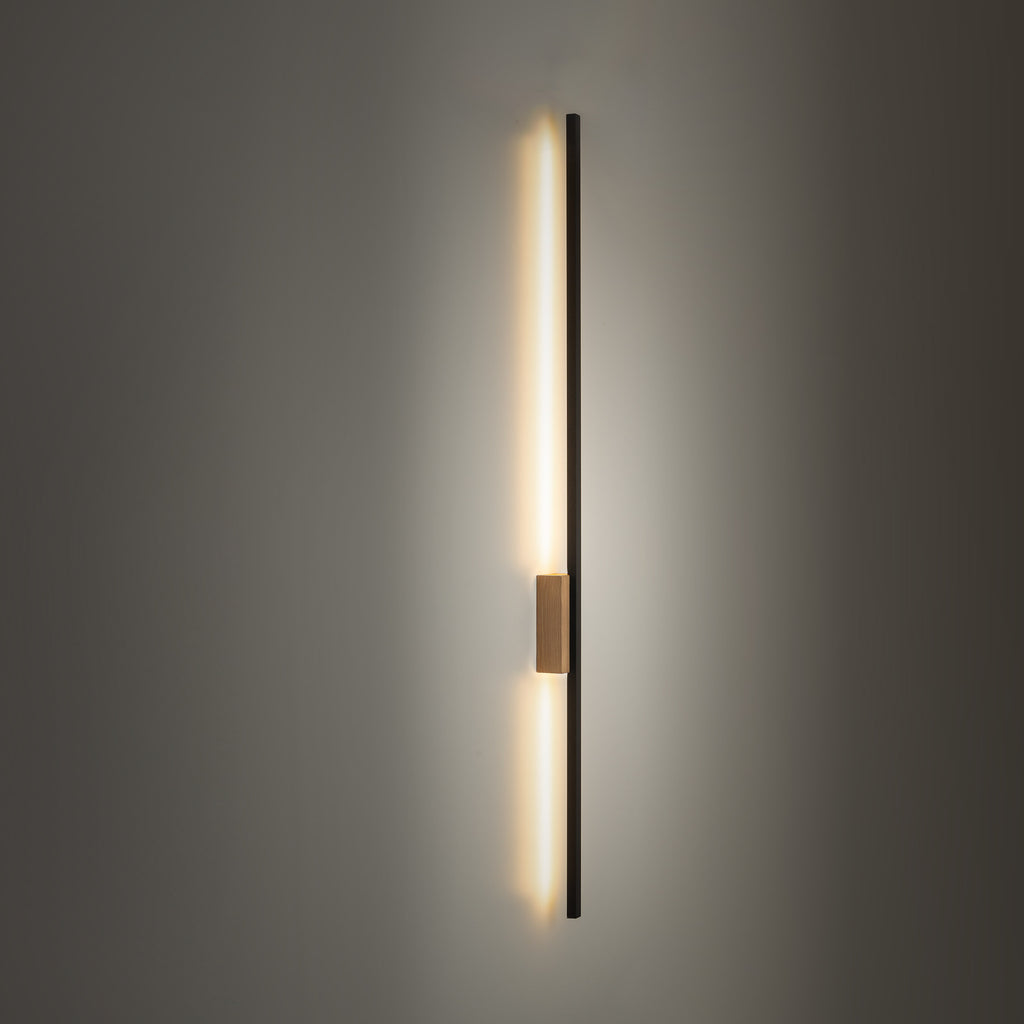 FLASH Wood Wall Sconce L – Modern LED