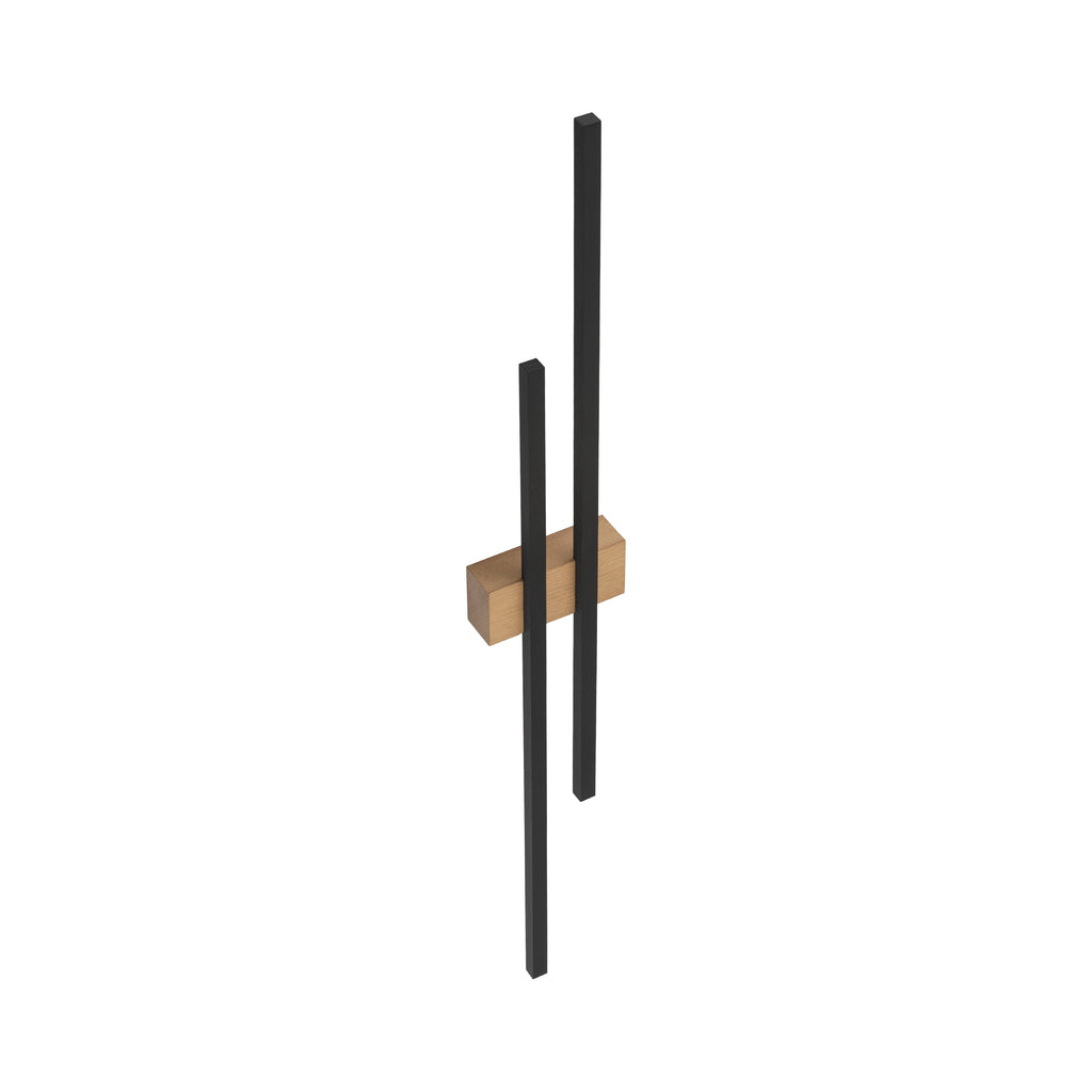 FLASH Wood Wall Sconce 2-Light – Modern LED