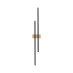 FLASH Wood Wall Sconce 2-Light – Modern LED