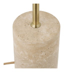Sheffield Table Lamp - Table lamp, marble/metal, beige