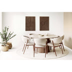 Hurricane candle holder — Beige