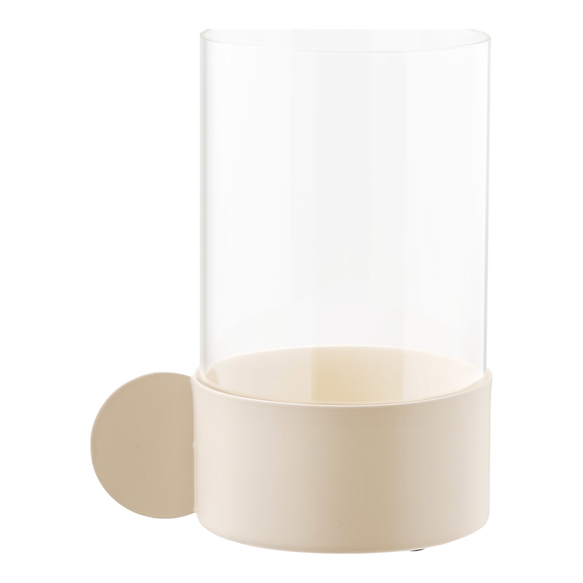 Hurricane candle holder — Beige