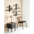 Cholet Table Lamp — Black / Clear