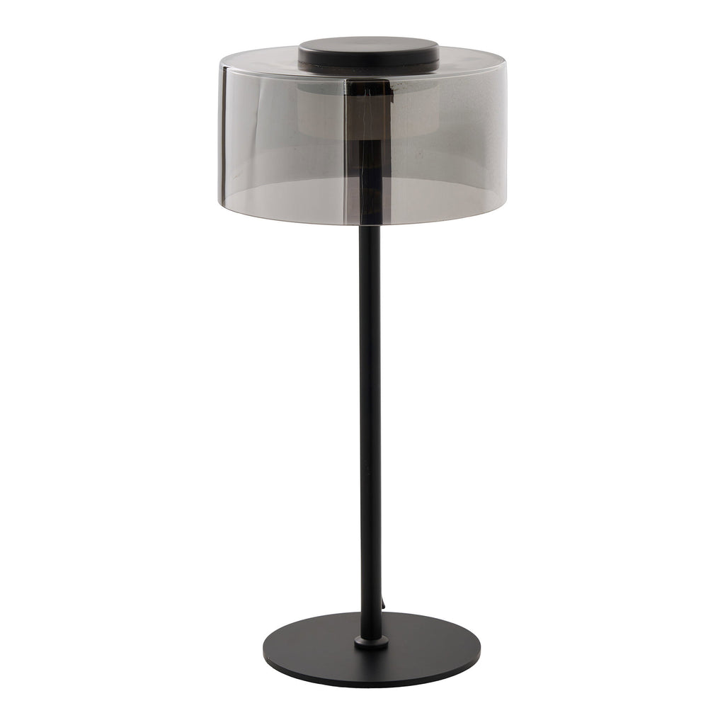 Cholet Table Lamp — Black / Clear