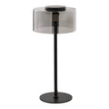 Cholet Table Lamp — Black / Clear
