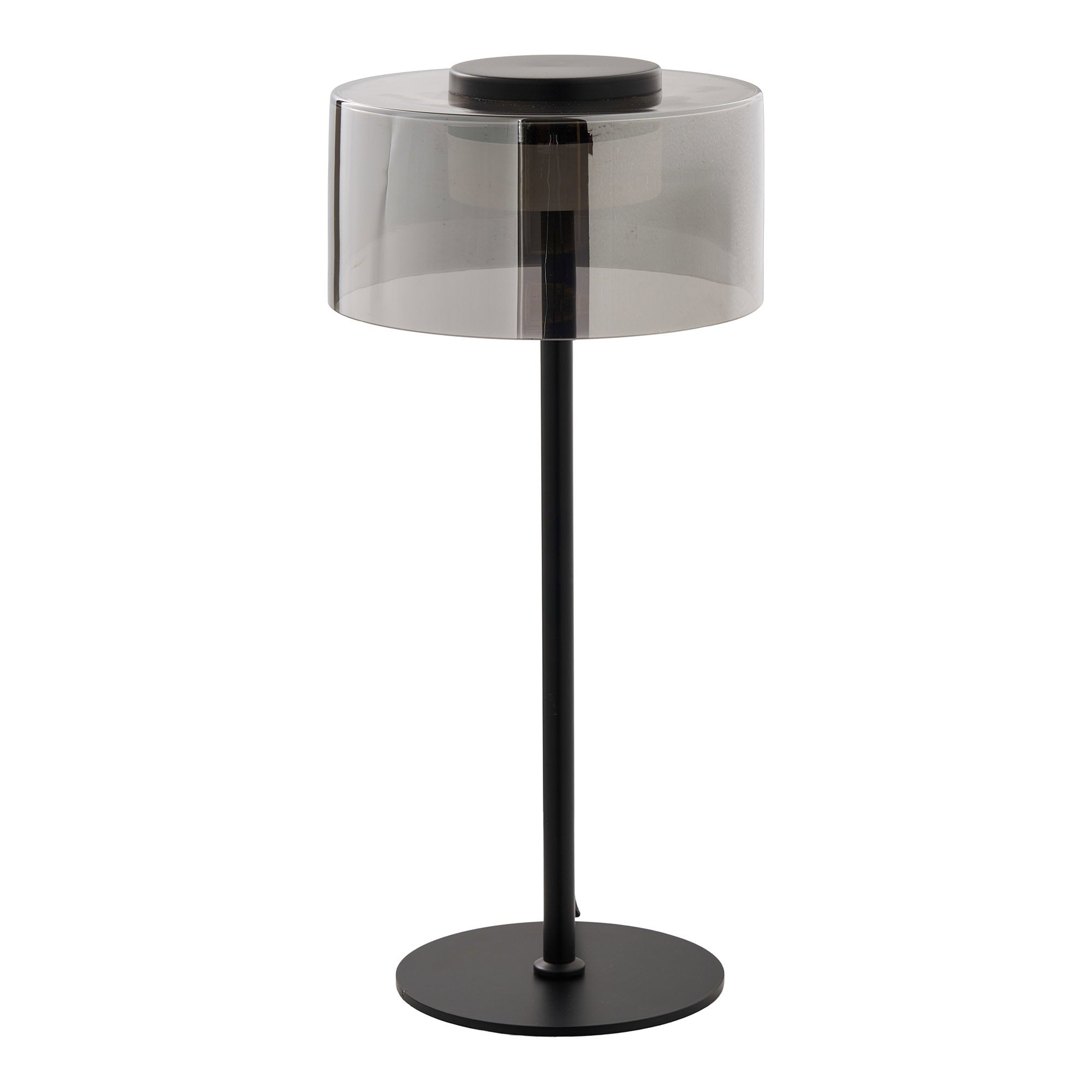 Cholet Table Lamp — Black / Clear