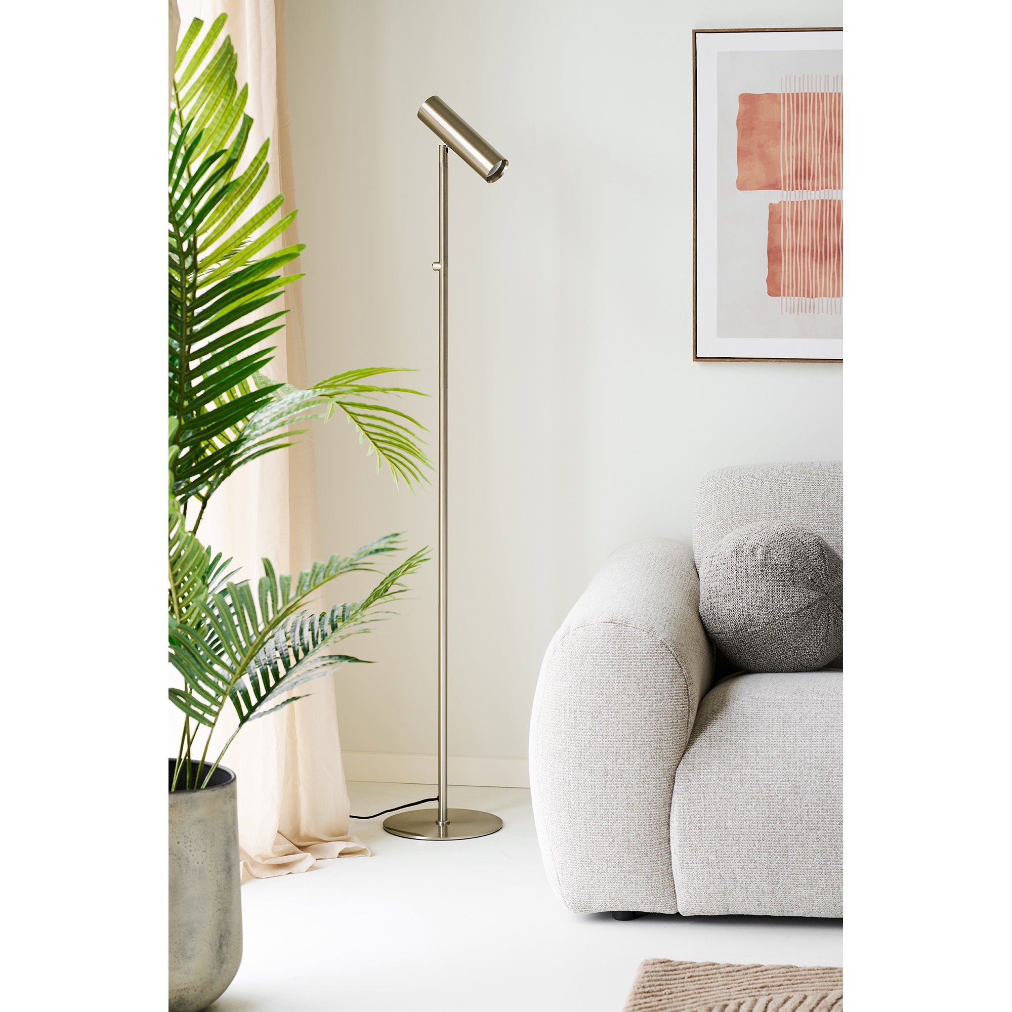 Paris Floor Lamp — Silver