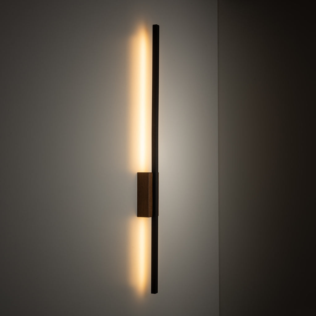FLASH Wood Wall Sconce S – Modern LED