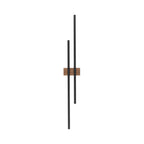 FLASH Wood Wall Sconce 2-Light – Modern LED